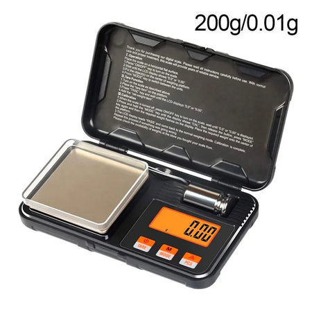 Pocket Precision Scale 0.001g 50g &ndash; Milligram Precision 200g-0.01g