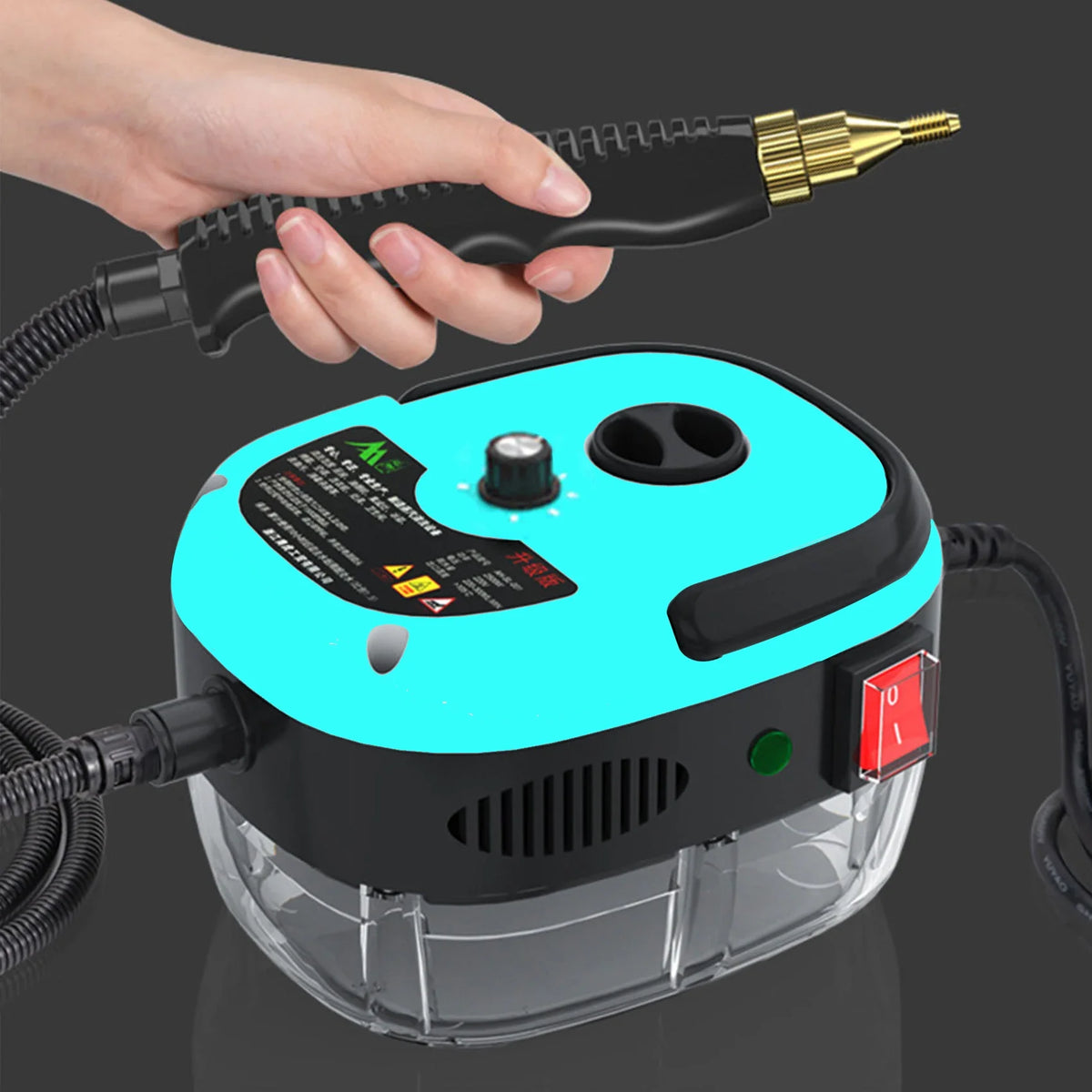 110V/220V High Pressure Handheld Steam Cleaner for Home &amp; Car