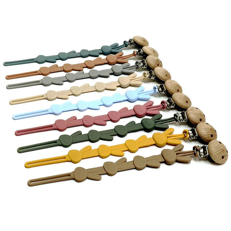 Silicone Pacifier Chain &ndash; Anti-Drop Teether Clip