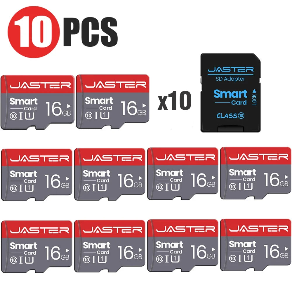 10PCS 256GB High Speed Micro SD Memory Card &ndash; Versatile Storage for Multiple Devices 16GB