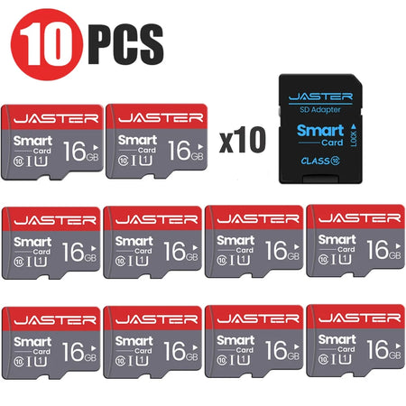 10PCS 256GB High Speed Micro SD Memory Card &ndash; Versatile Storage for Multiple Devices 16GB