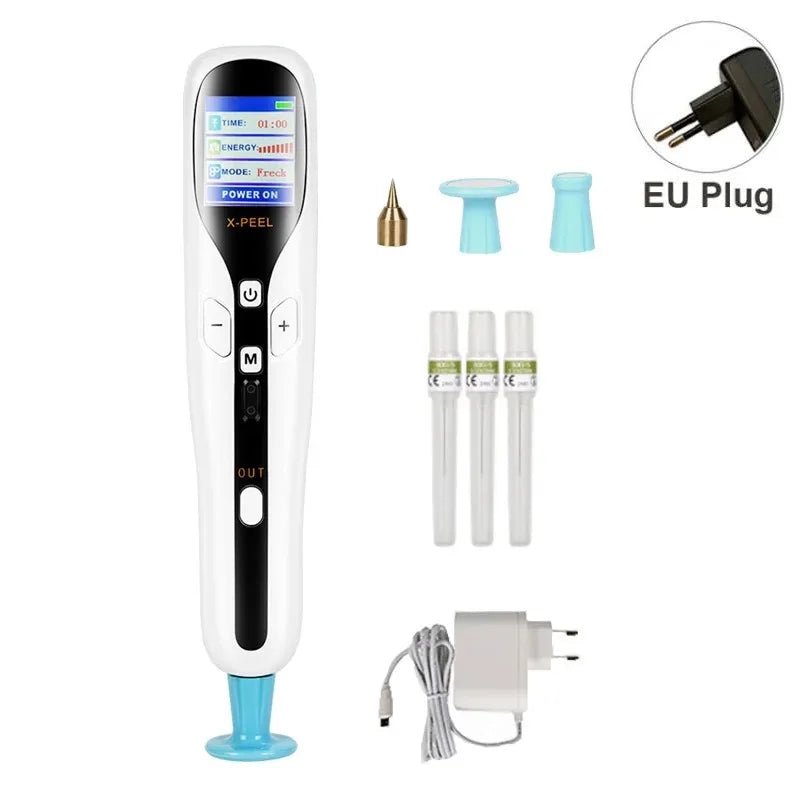 Professional 2 In 1 Ozone Plasma Pen - Mole Removal EU Plug No Box