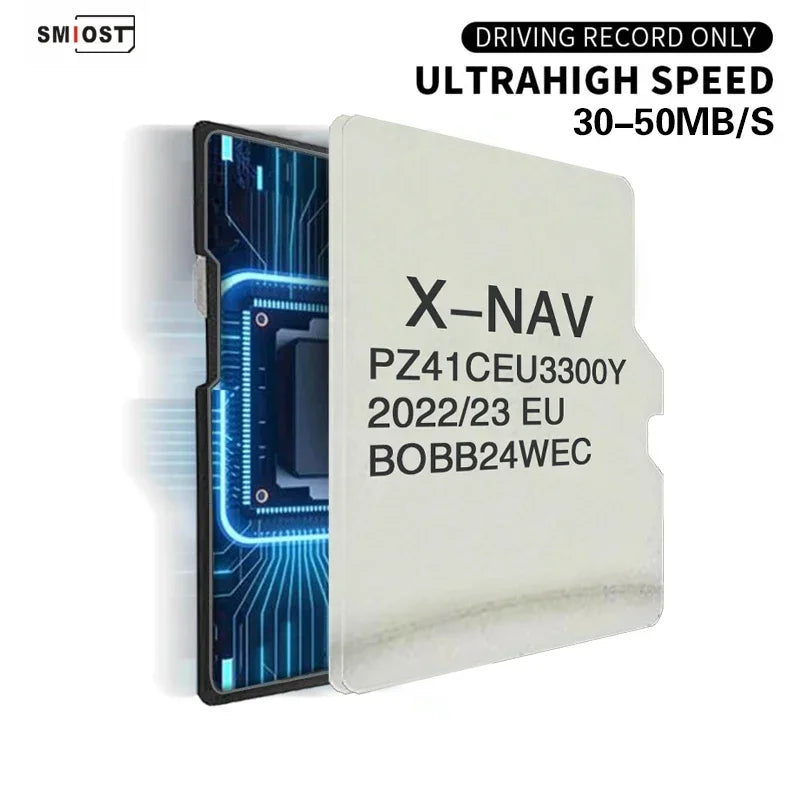 SMIOST Toyota AYGO 2023 X-NAV PZ41C-EU330-0Y &ndash; 8GB Maps