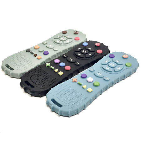 Baby Remote Control Teether &ndash; Safe Silicone Biting Toys