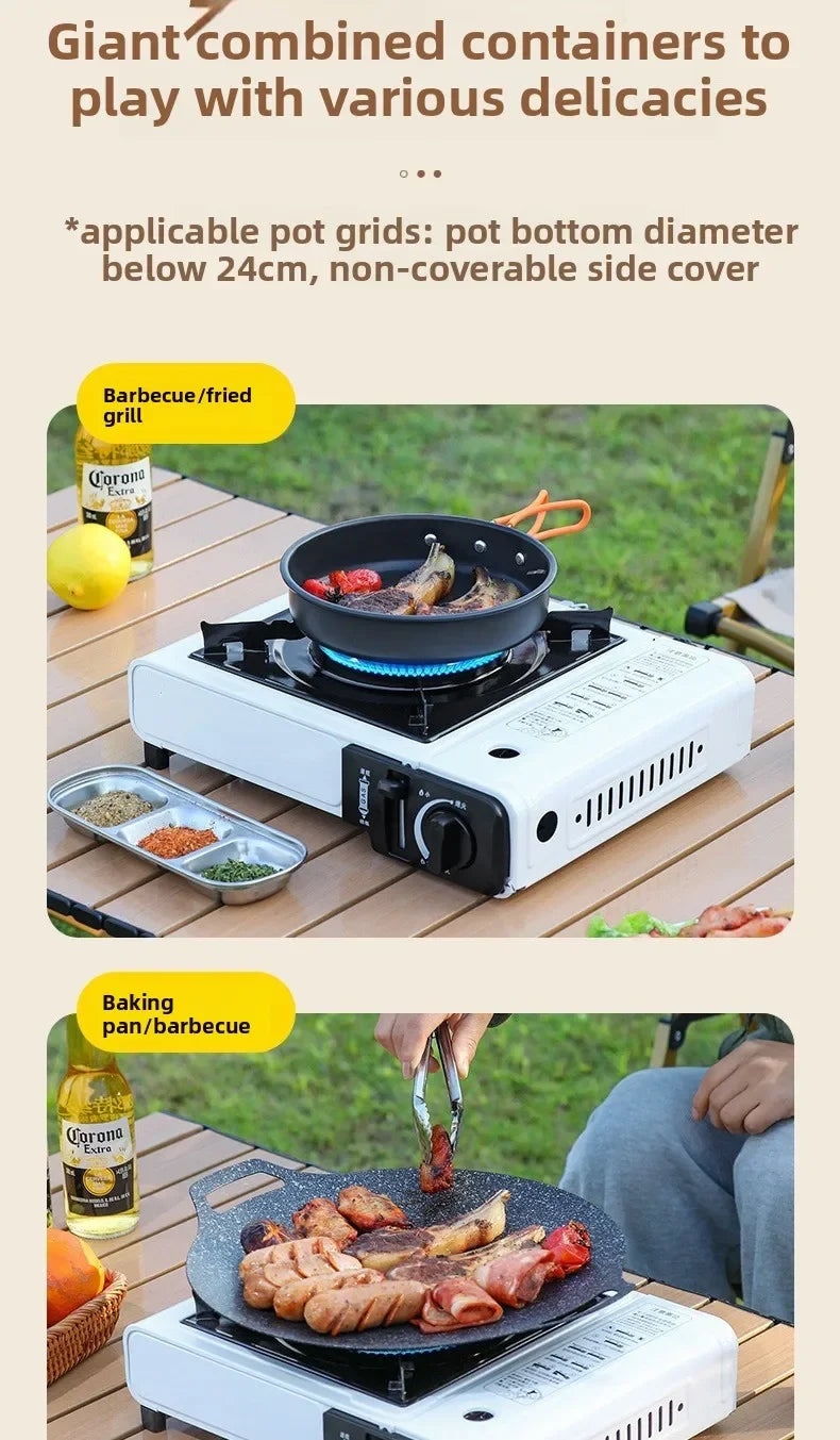 Portable Gas Stove &ndash; Versatile Outdoor Cooking Solution