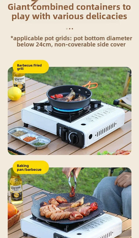 Portable Gas Stove &ndash; Versatile Outdoor Cooking Solution