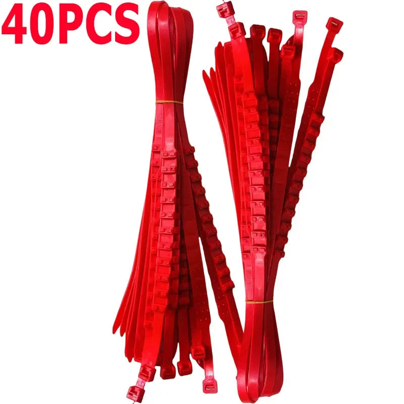20/40PCS Car Tyre Snow Chains &ndash; Winter Traction On Snow 40pcs