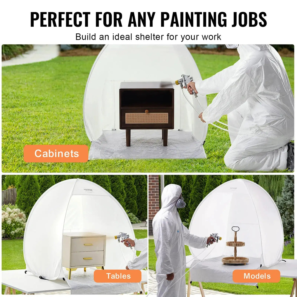 Spray Paint Shelter &ndash; Portable Pop-Up Tent