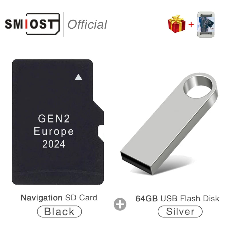 2024 Navigation Upgrade EU NA GPS GEN2 TF Card - Fast Read CHINA / for Subaru GEN2