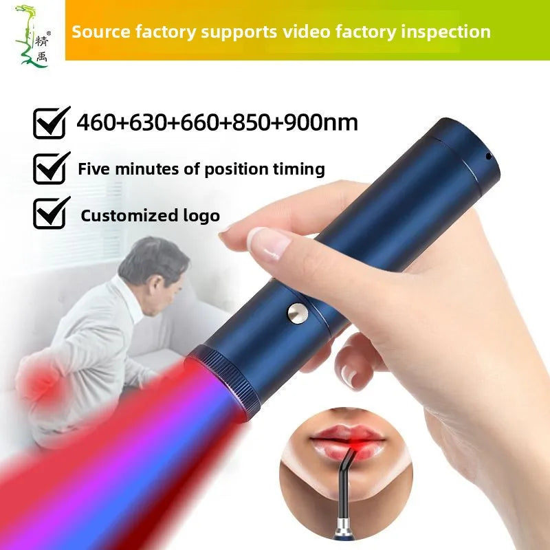 Terapie červeným světlem 650nm pro úlevu od aftů pro domácí použití