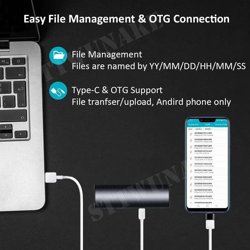Mini Voice Activated Recorder Q76 &ndash; Long Recording Time