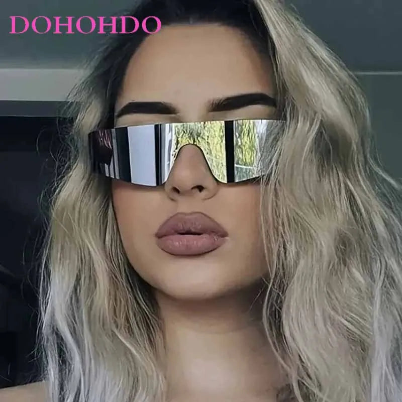 Punk Frameless Y2K Sunglasses for Ultimate Sun Protection