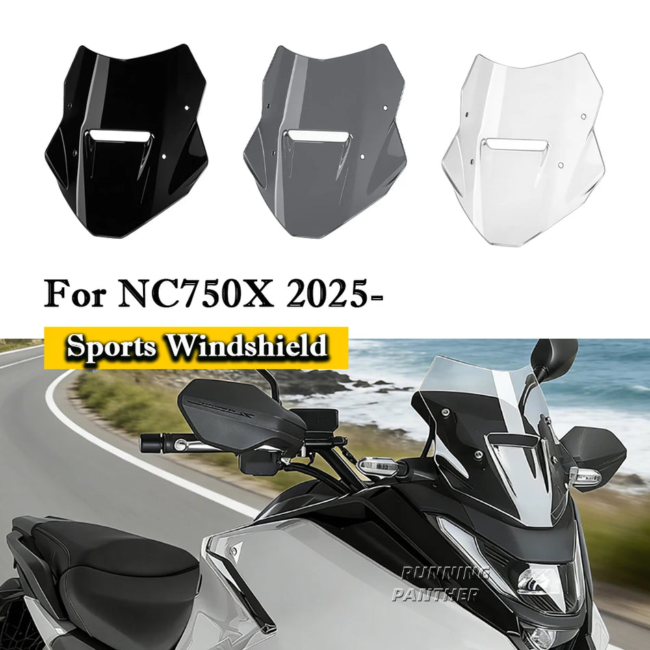 Vējstikla aizsargs caurspīdīgs ABS Honda NC750X 2025-2026