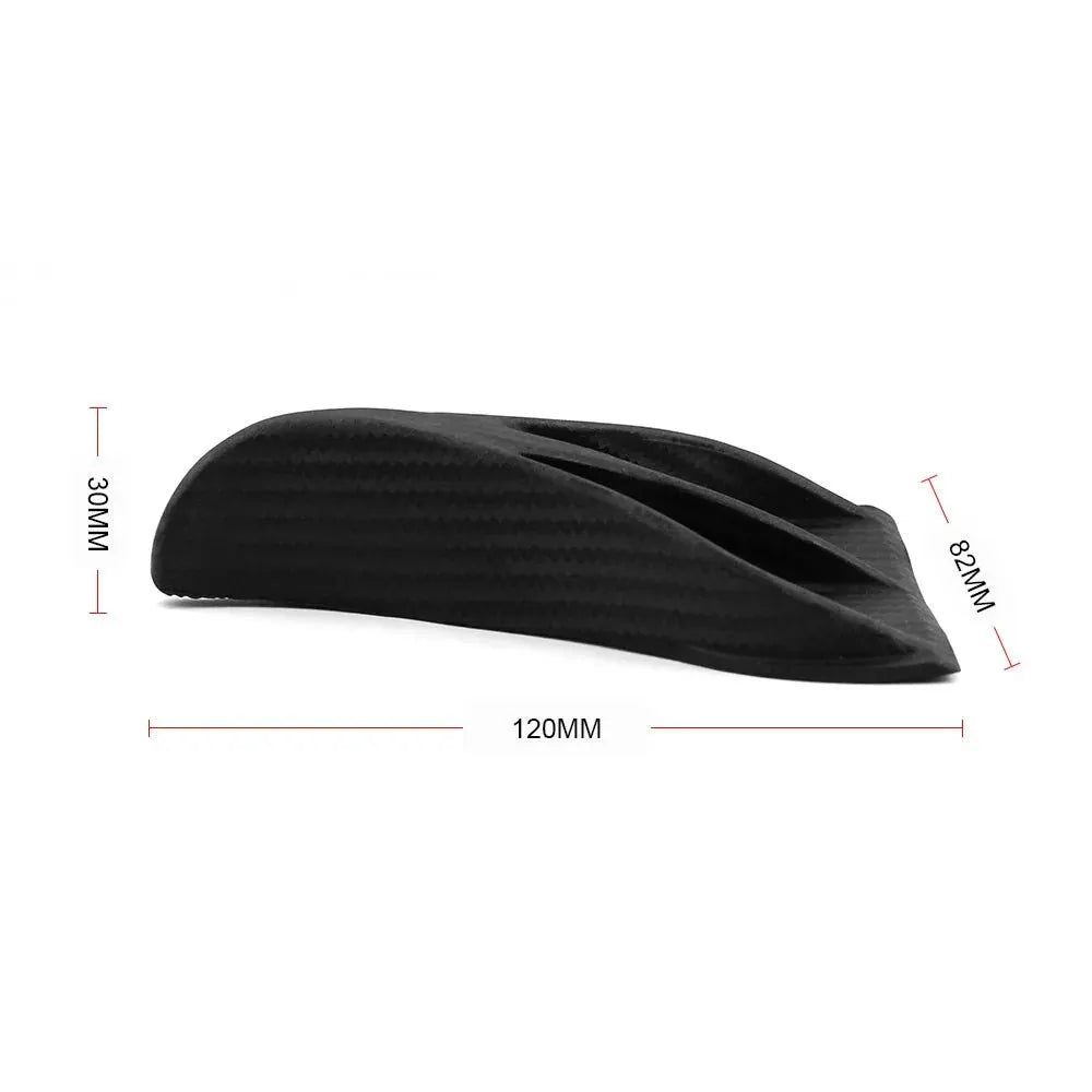 1Pcs/10Pcs Universal Car Roof Shark Fins Spoiler Diffuser Vortex Generator Antenna Decoration Fit for Roof Tail Spoiler Bumper by InterCyprus Trading Ltd