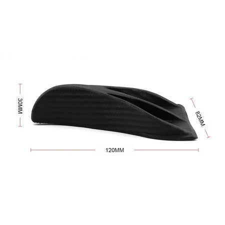 1Pcs/10Pcs Universal Car Roof Shark Fins Spoiler Diffuser Vortex Generator Antenna Decoration Fit for Roof Tail Spoiler Bumper by InterCyprus Trading Ltd