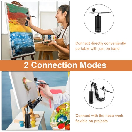 ZHIYU K10 Airbrush Nail Kit &ndash; Portable Sprayer For Nails