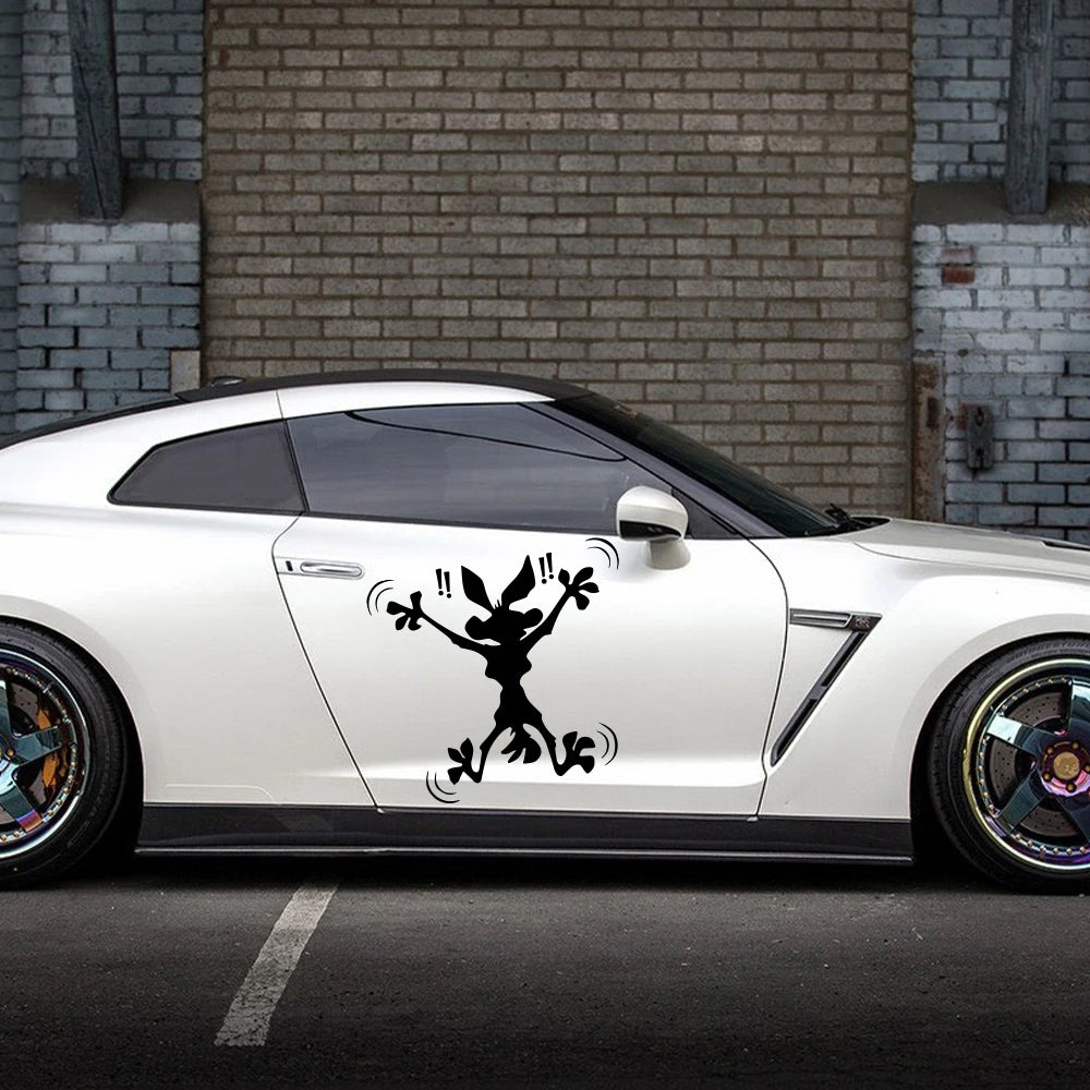 Waterproof PVC Car Wrap Vinyl Film Cartoon Decals Kit for Dent Fix and Decoration