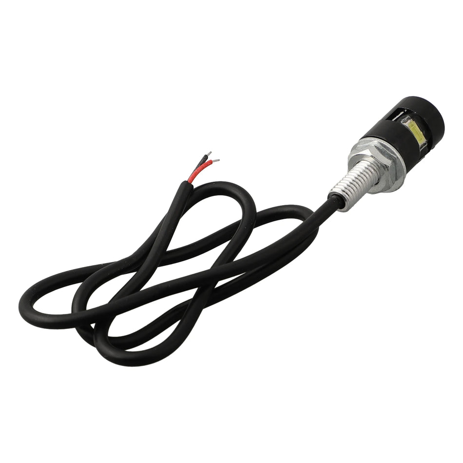 Luci per Targa LED NightKist per Auto, Facile Installazione, Lunga Durata, Nere
