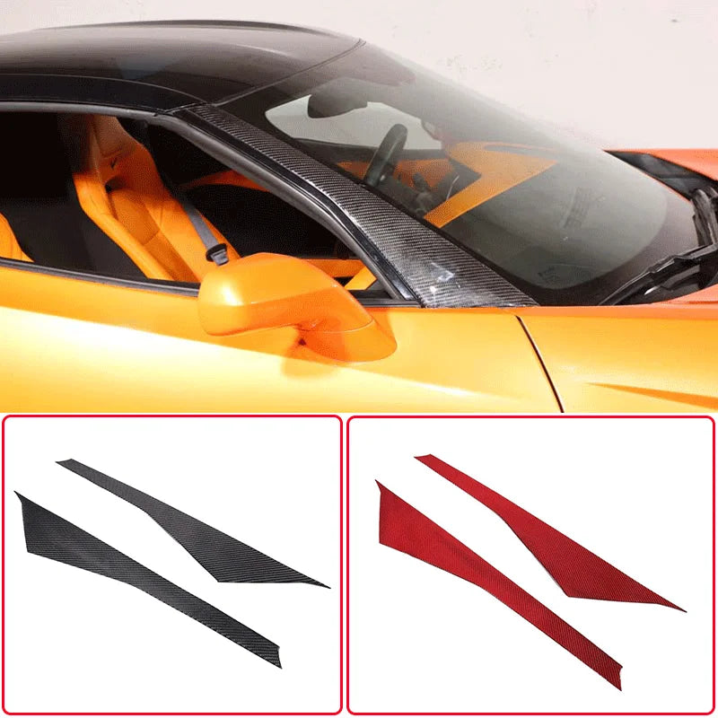 Chevrolet Corvette C7 A Pillar Carbon Fiber Panel Cover