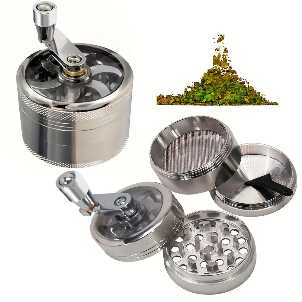 Nut and Hard Spice Grinder &ndash; Eco-Friendly Grinding Performance Silver
