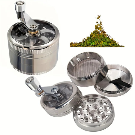Nut and Hard Spice Grinder &ndash; Eco-Friendly Grinding Performance Silver