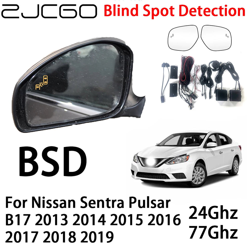 Nissan Sentra Pulsar B17 BSD Radarhoiatussüsteem pimeala tuvastamisega