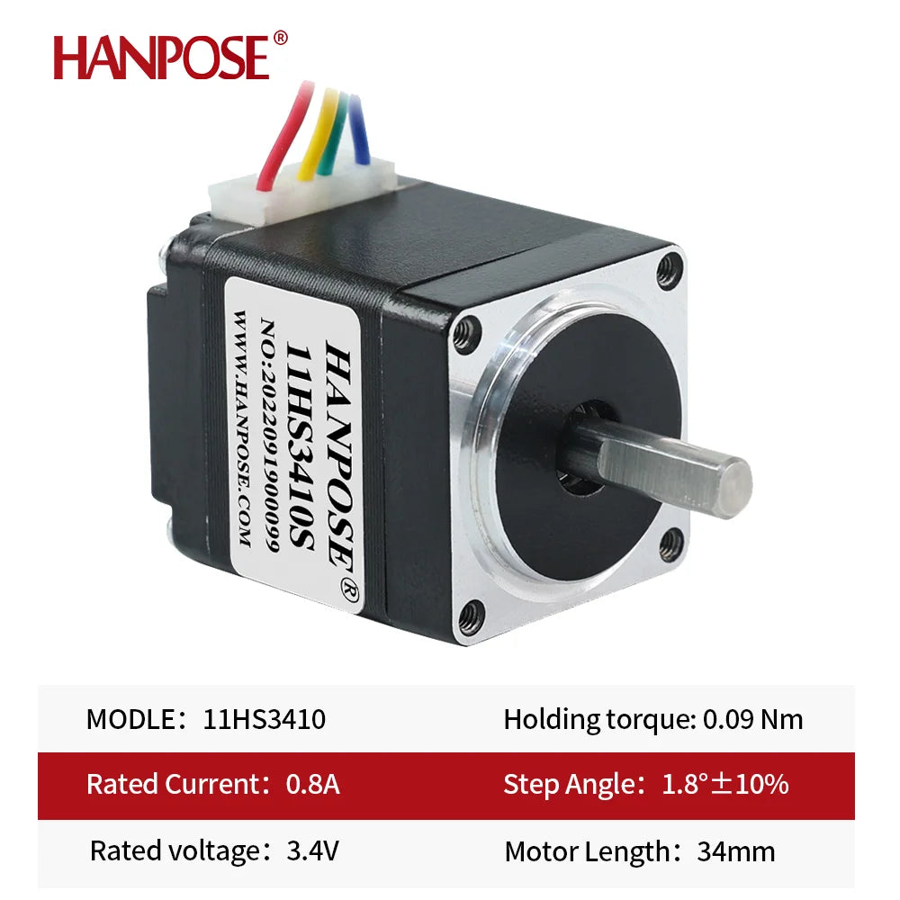 NEMA11 Hybrid Stepper Motor 11HS2810 &ndash; Exceptional Precision and Reliability
