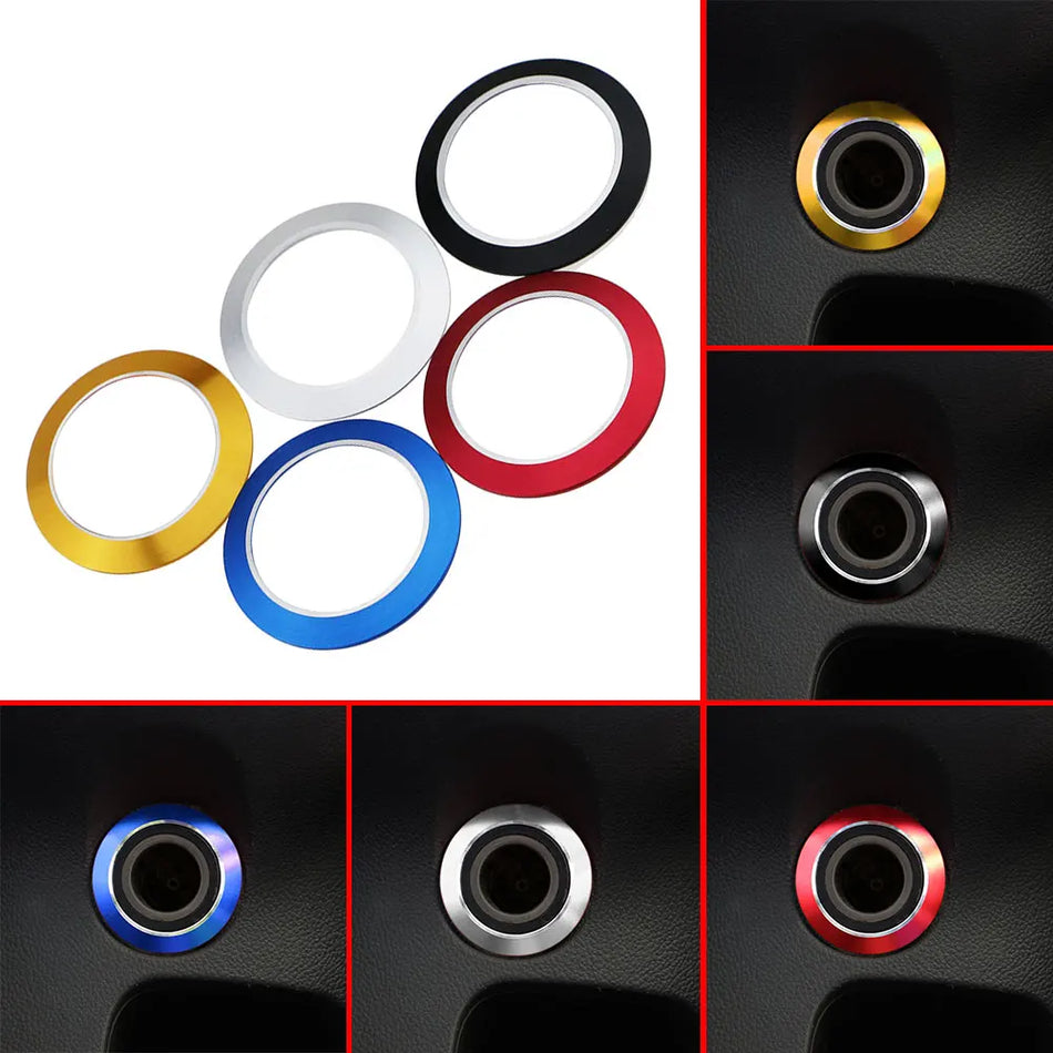 Chevrolet Cruze Malibu 2009-2015 ABS Sigara Çakmağı Halkası Trim Sticker