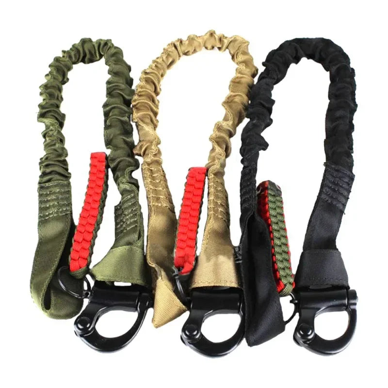 Duurzame Nylon Snelle Ontgrendelings Geweer Sling Lanyard Voor Tactisch Jagen
