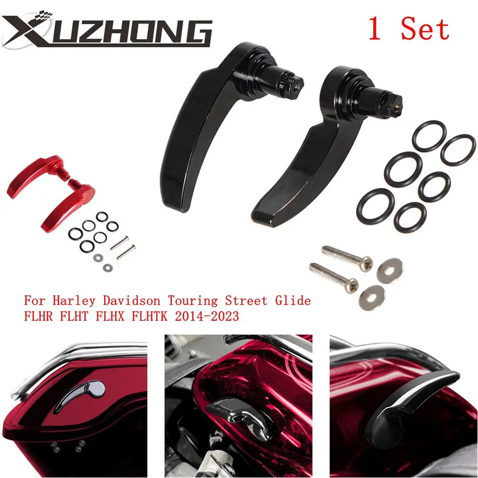 Kit de levage et de verrouillage de sacoche en aluminium Harley-Davidson Street Glide