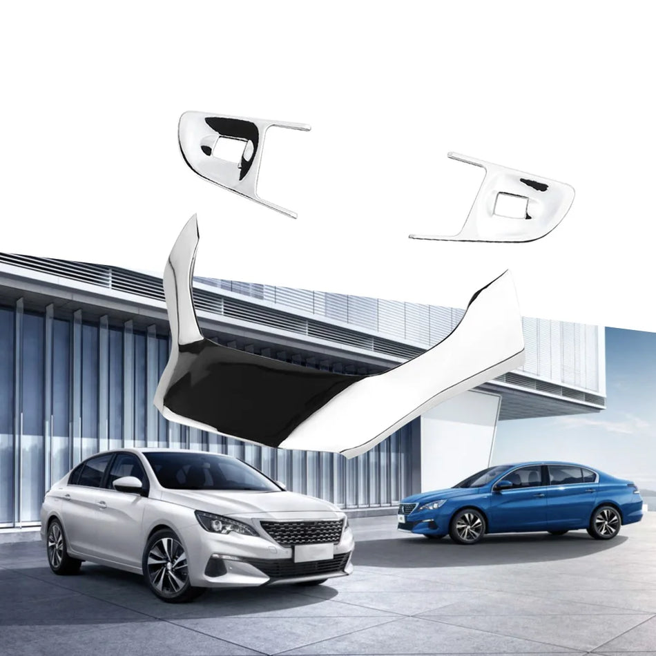 Vairo panelės apdaila Peugeot 408/508 ABS chromo anglies pluošto apdaila interjero atnaujinimui