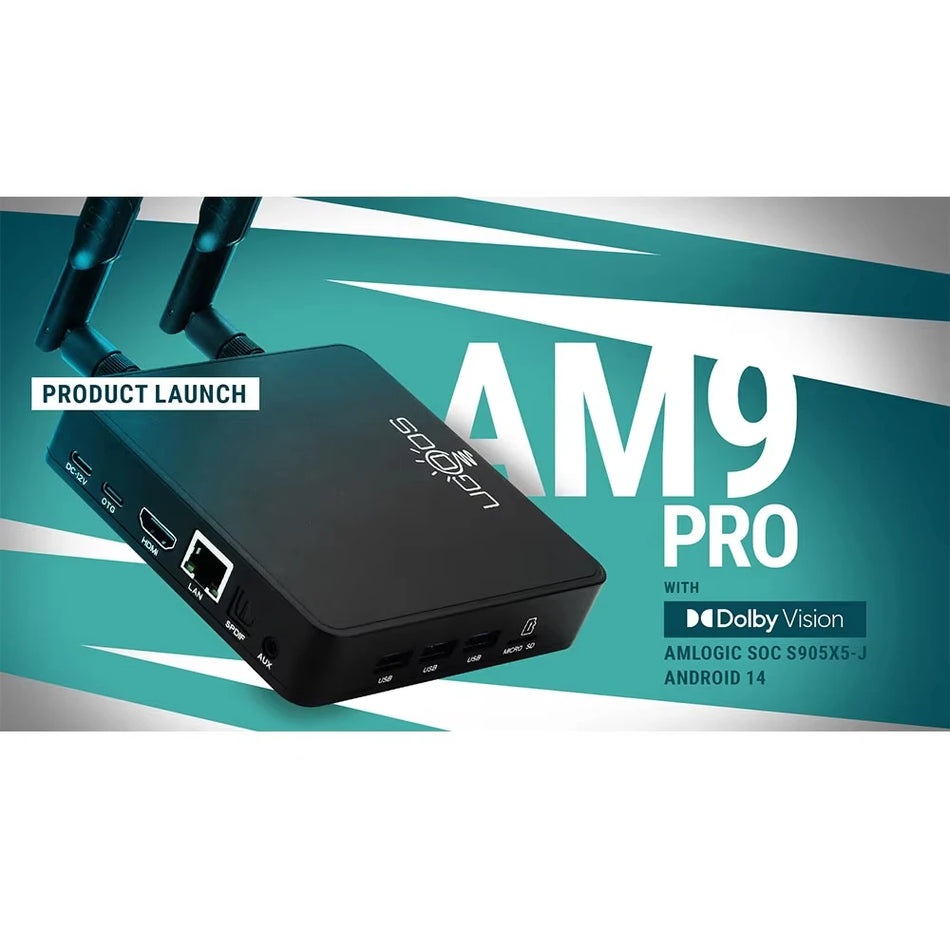 Amlogic S905X5 Cutie Smart TV Android 14, 64GB Player Media Metalic