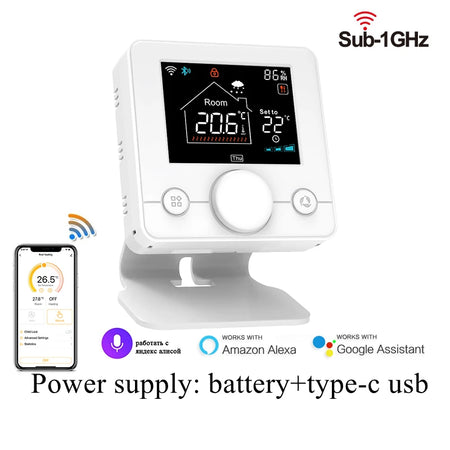 WBG833 8-Hub Controller &ndash; Smart WIFI Thermostat For Heating T7W