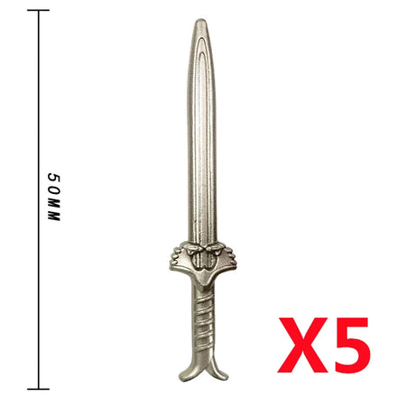 Medieval MOC Weapon Figure Building Blocks - Perfect Gift for Children