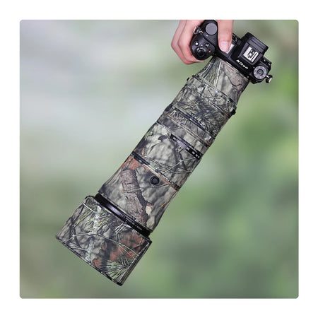 Camouflage Lens Coat for Nikon Z 180-600mm F5.6-6.3 VR - Waterproof &amp; Rainproof Pine standard / CHINA