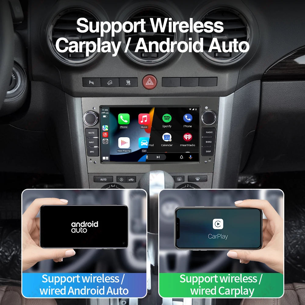 2GB 32GB Car Radio GPS Opel Astra Vectra &ndash; Wireless CarPlay