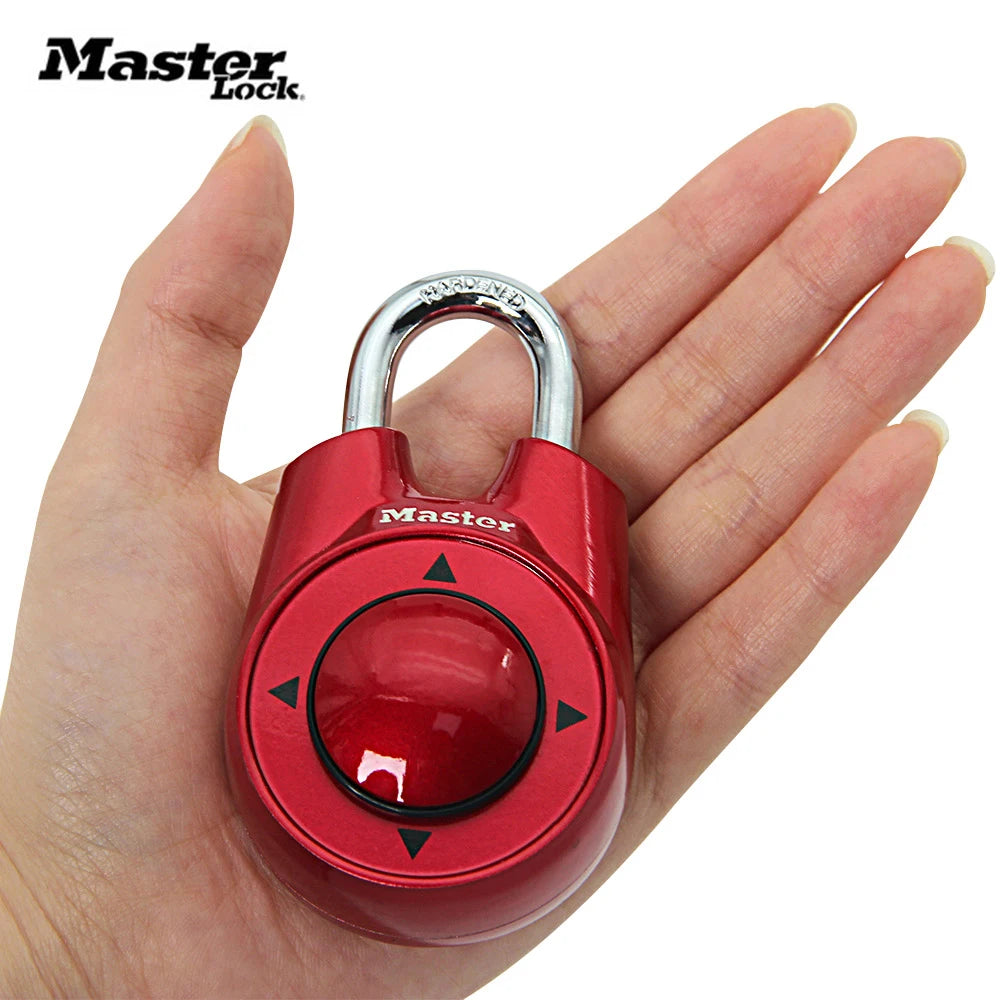 Master Lock 1500ID Directional Password Padlock Portable Keyless Lock ...