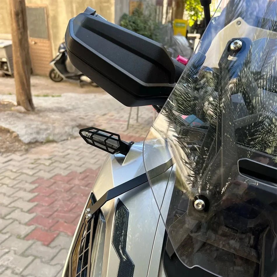 Honda ADV 350 150 160 Φωτιστικό Σήμα Στροφής Ασπίδα Προστασίας Κάλυμμα, Μαύρο Προστατευτικό Κάλυμμα για Μοτοσυκλέτα