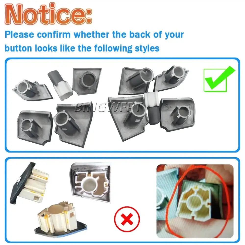 Car Multi-function Steering Wheel Switch Button Cover For Mercedes Benz W164 W245 W251 ML GL 300 350 400 450 2006-2009 by InterCyprus Trading Ltd