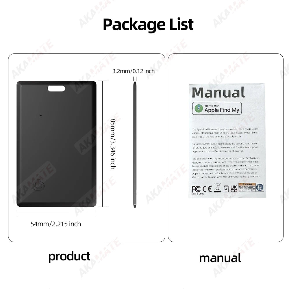 Anti-Lost Ultra-Thin Wallet Tracker &ndash; Find My iPhone GPS