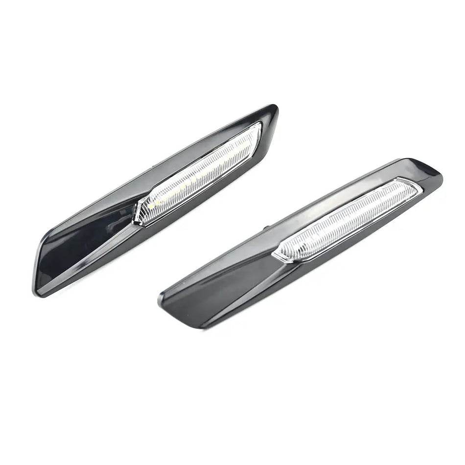 2pc Dynamic Amber LED Side Marker Lights For BMW F30 F10 E90 E46 by InterCyprus Trading Ltd