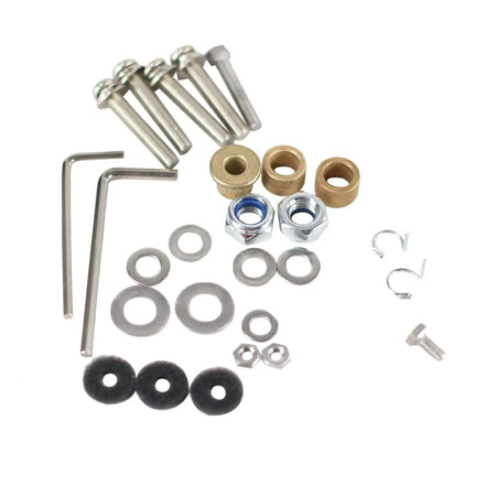 SherryBerg Carburetor Link Set for Weber 40 45 48 50 55 DCOE DCO/SP twin cable top mount low profile carb throttle linkage kit by InterCyprus Trading Ltd