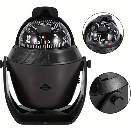 Car Boat Compass For Marine &ndash; LED Navigation Light