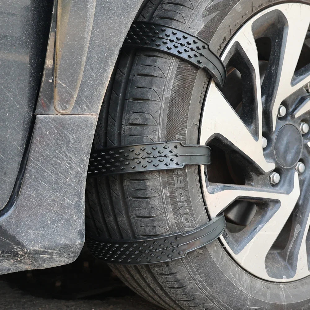 20-10pcs Snow Chain Widen Thicken Crawler Plastic&ndash;Anti Slip