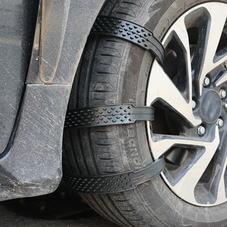 20-10pcs Snow Chain Widen Thicken Crawler Plastic&ndash;Anti Slip