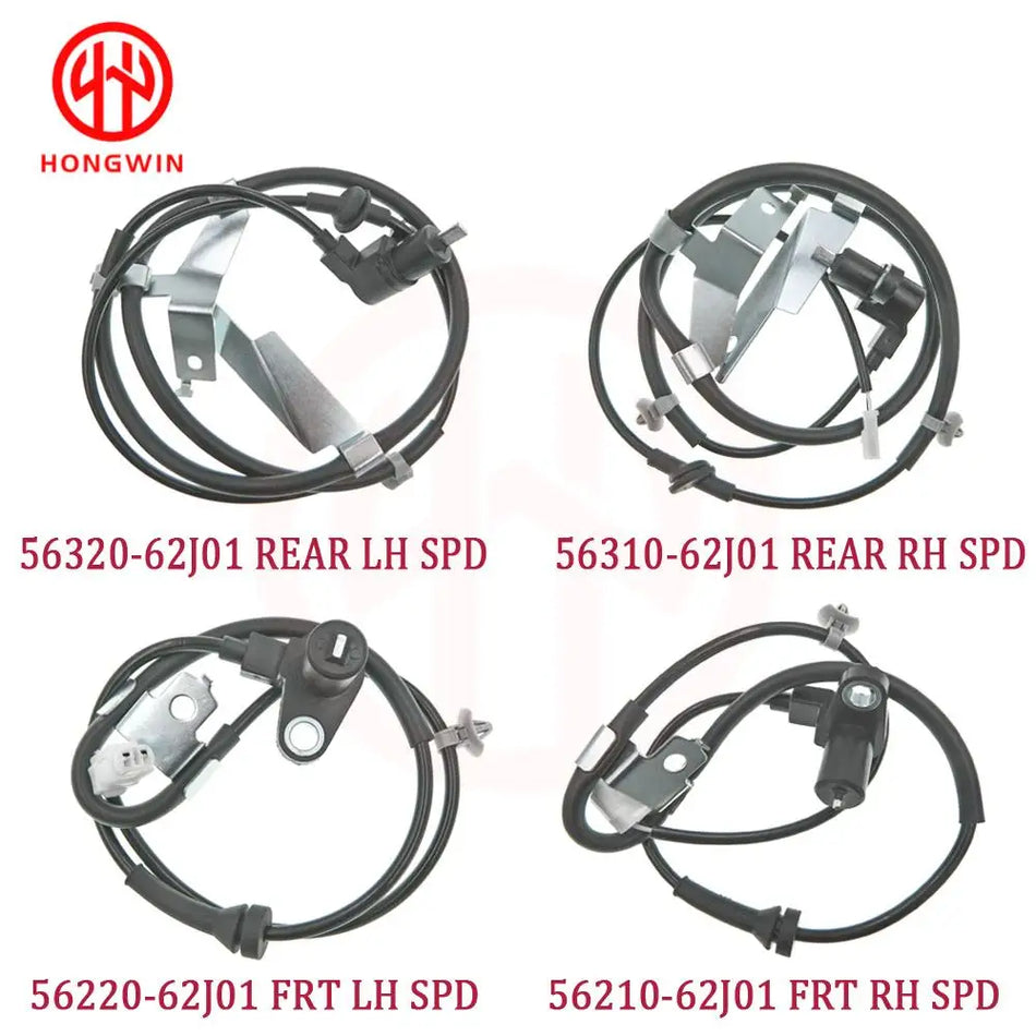 Sensor de Velocidade da Roda ABS Dianteiro e Traseiro Esquerdo e Direito para Suzuki Swift III 05-15