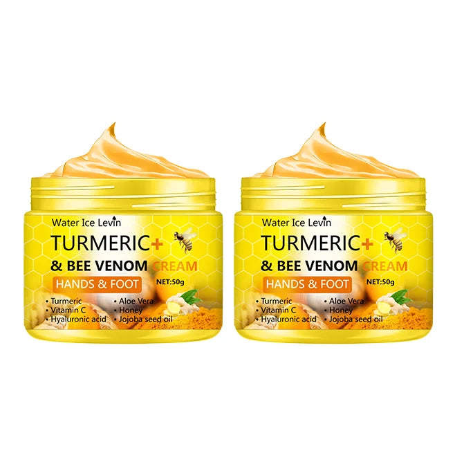 Turmeric Bee Venom Cream &ndash; Deep Moisturizing Repair for Cracked Skin 2pcs / CHINA