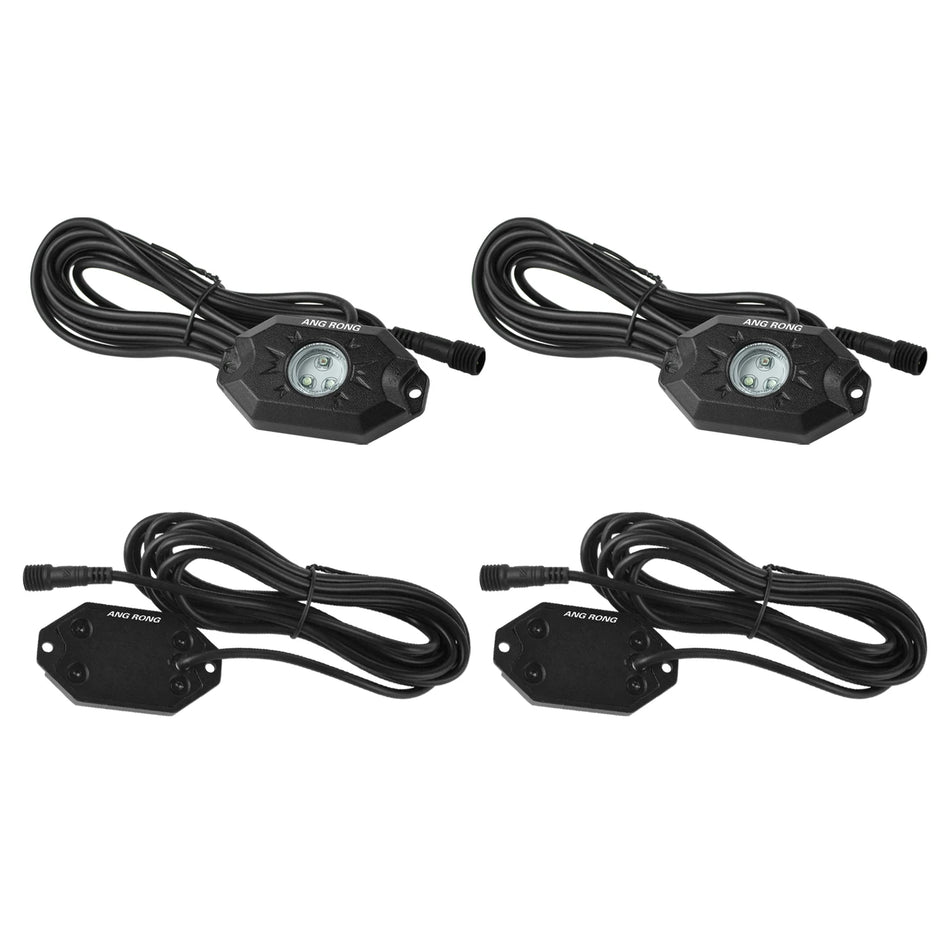 Luci Rock Sotto Carrozzeria Off-Road con App Bluetooth RGB Realizzate in Alluminio