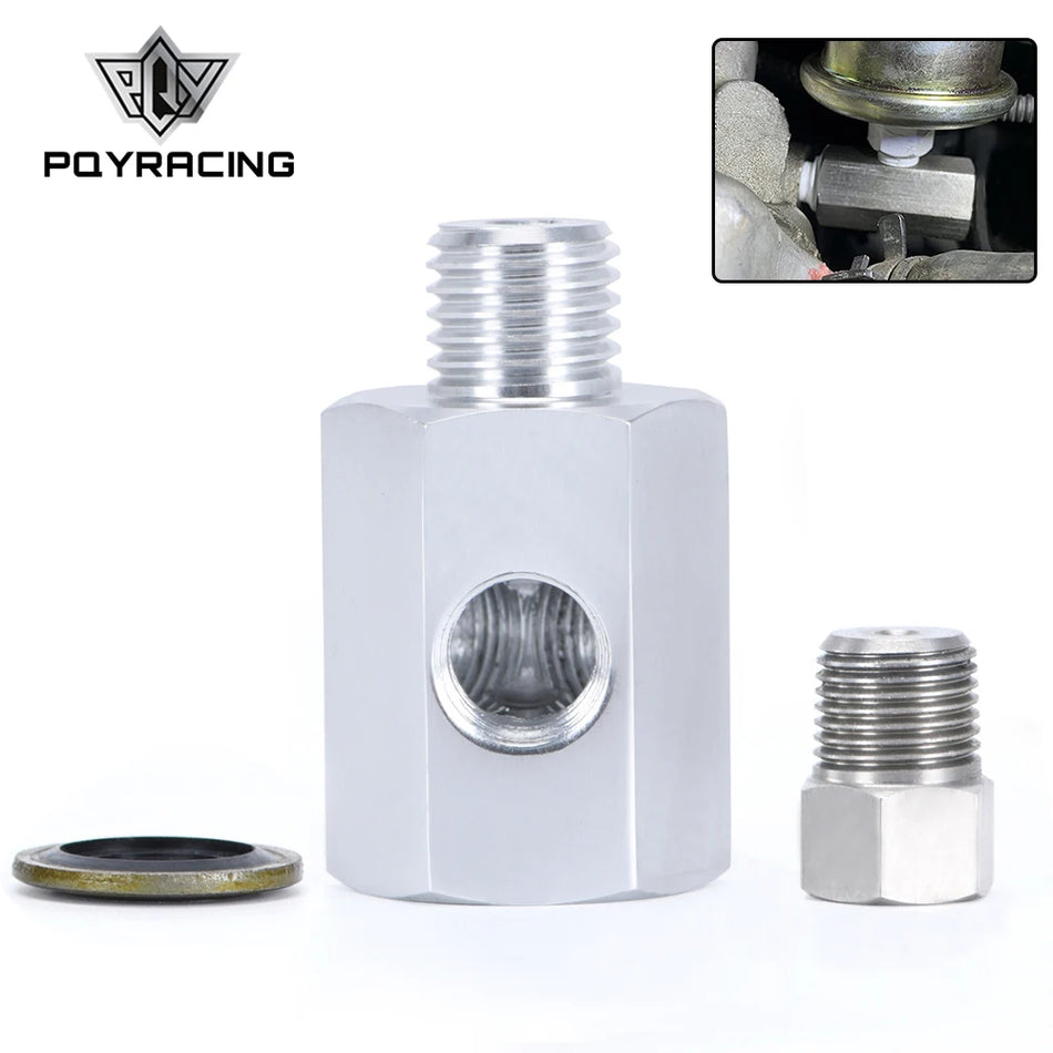 Adaptér pro BMW 3. sérii E30/E36, 3-portový manometr tlaku a teploty oleje, hliník mosaz