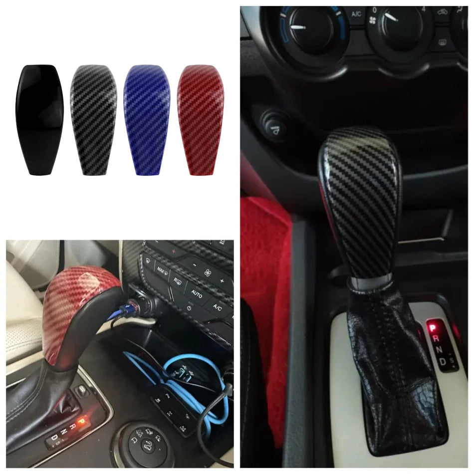 Adesivo decorativo per pomello cambio per Ford Ranger Everest 2015-2019, installazione facile in ABS